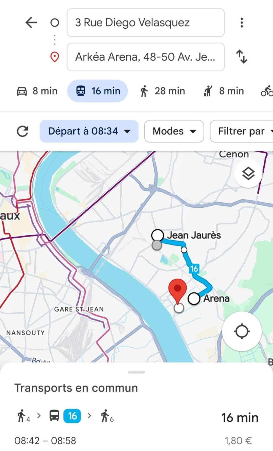 Appartement A Floirac Avec 2 Chambres, Un Parking Prive, Une Terrasse, A 5 Minutes En Voiture De L'Arkea Arena De Bordeaux Екстер'єр фото